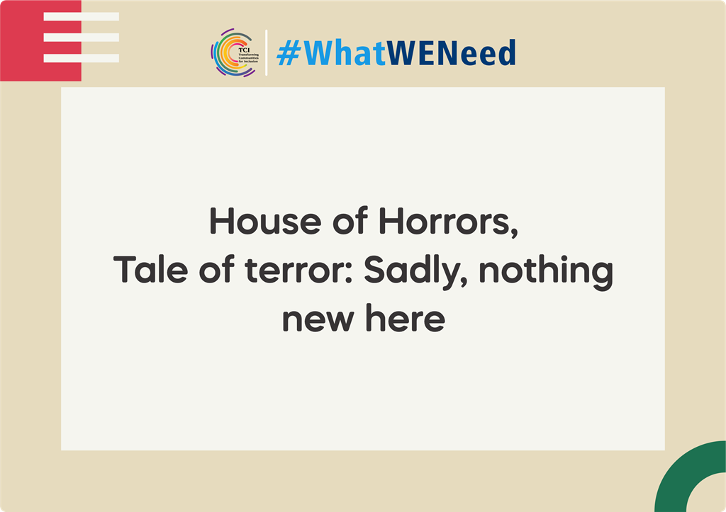 House of Horrors, Tale of terror: Sadly, nothing new here