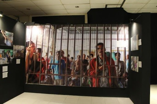 Photo exhibition depicting the conditions of the institution for individuals with psychosocial disabilities.