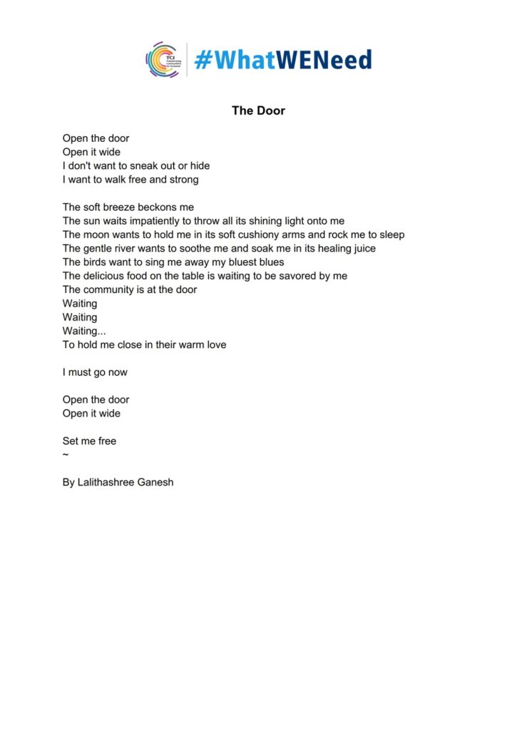 Harts Space Therapy- WWN Poem Submission